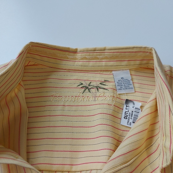 60% Modal BAMBOO CAY Button Up Dress Shirt - Picture 5 of 13